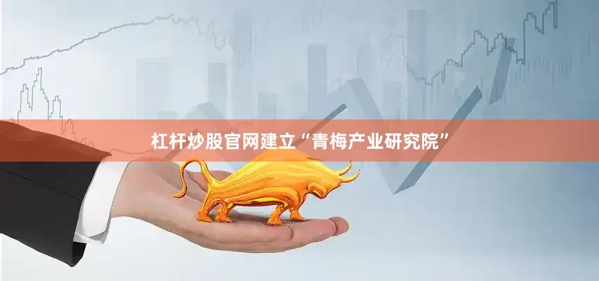 杠杆炒股官网建立“青梅产业研究院”