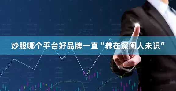 炒股哪个平台好品牌一直“养在深闺人未识”