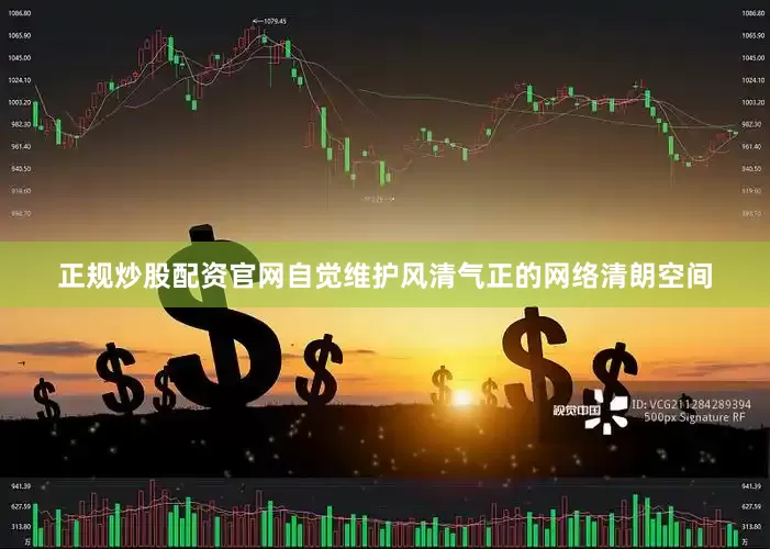 正规炒股配资官网自觉维护风清气正的网络清朗空间
